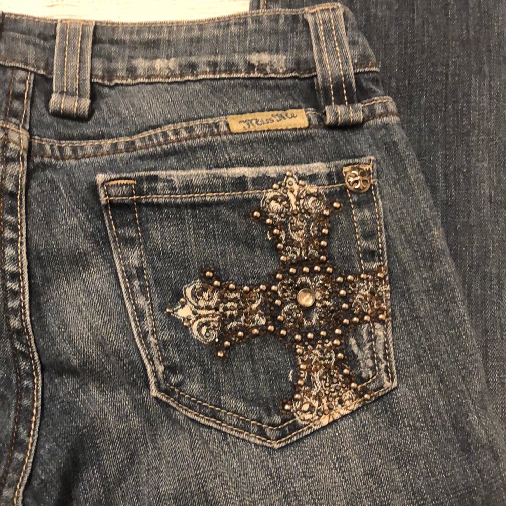 Miss Me Cross Pocket Jeans